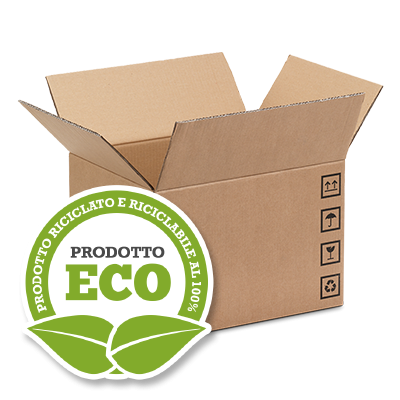 Scatole di cartone ecologiche